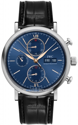 Buy this new IWC Portofino Chronograph IW391036 mens watch for the discount price of £4,770.00. UK Retailer.